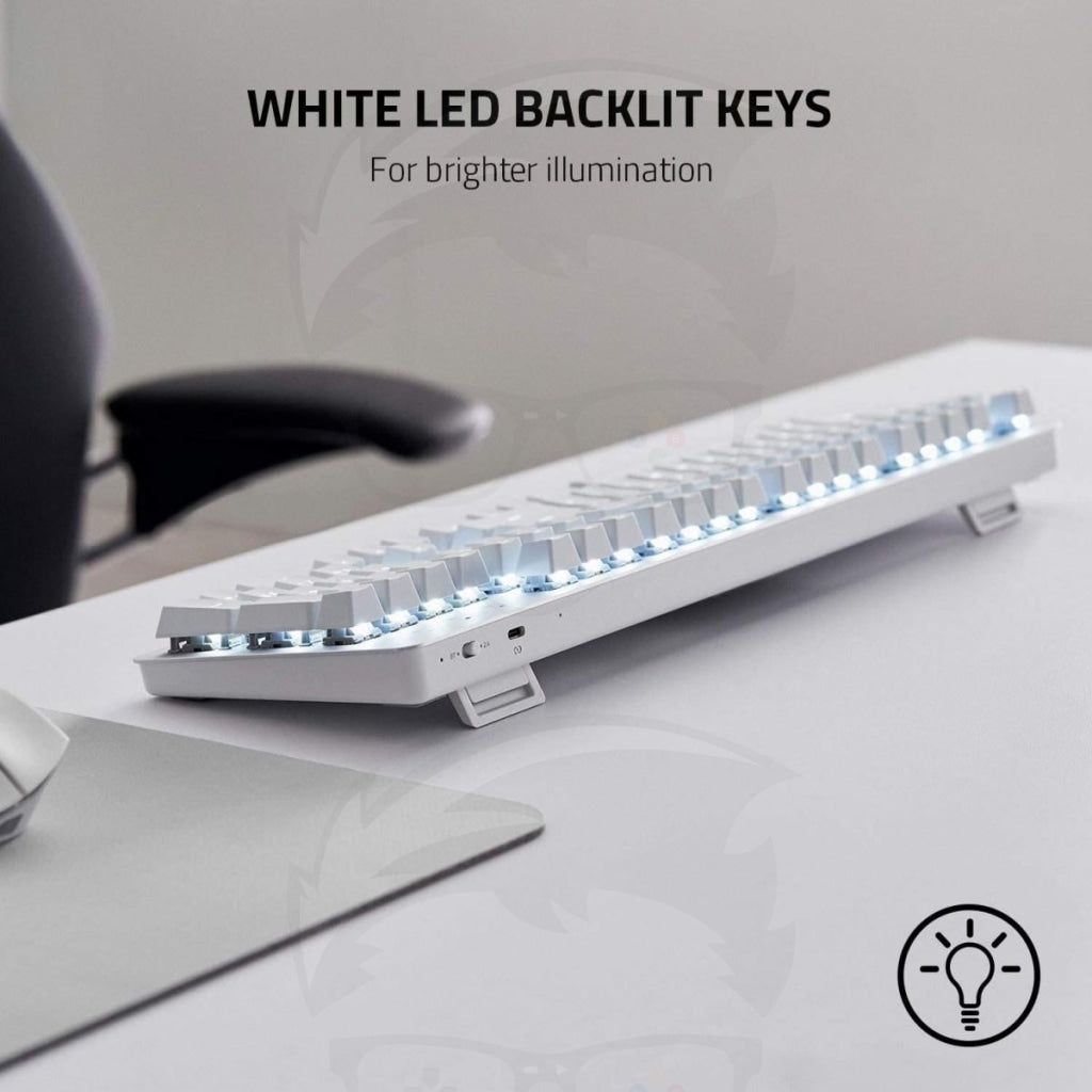 Razer Pro Type Bluetooth & Wireless Mechanical Keyboard - Orange Switches Razer Pro Type Bluetooth & Wireless Mechanical Keyboard - Orange Switches